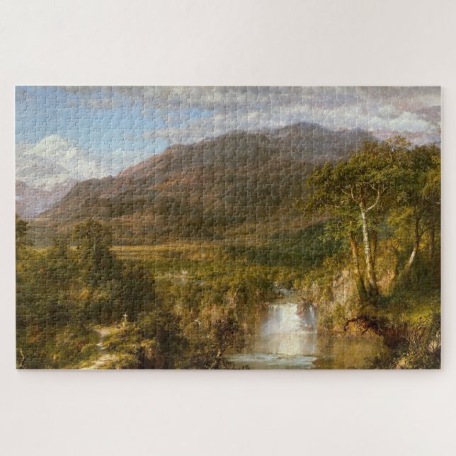 Herz der Anden (südamerikanische Landschaft) (Horizontal)