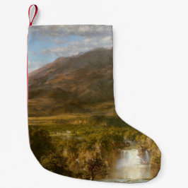 Herz der Anden (südamerikanische Landschaft) Kleiner Weihnachtsstrumpf