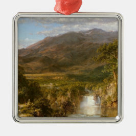 Herz der Anden (südamerikanische Landschaft) Ornament Aus Metall