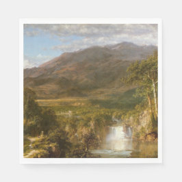 Herz der Anden (südamerikanische Landschaft) Serviette