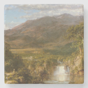 Herz der Anden (südamerikanische Landschaft) Steinuntersetzer
