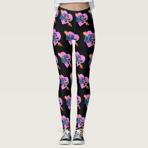 Herz der EMS-Notfallversorgung    Leggings