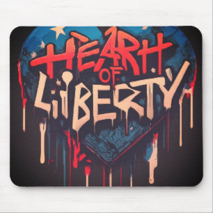Herz der Freiheit Mousepad