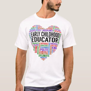 Herz der frühkindlichen Erziehung T-Shirt