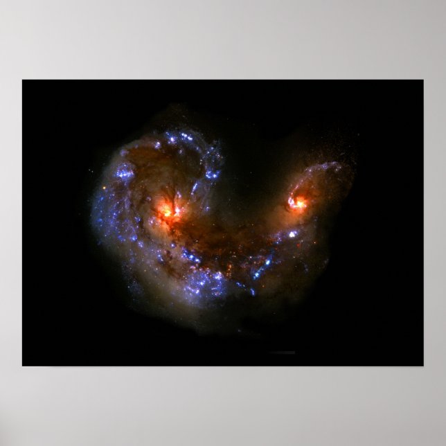 Herz der Galaxie Poster (Vorne)