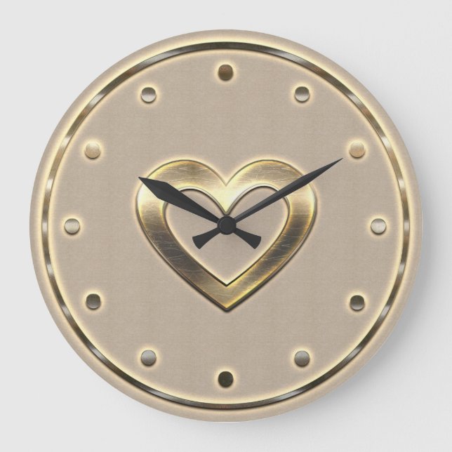 Herz der goldenen Uhr (Vorderseite)