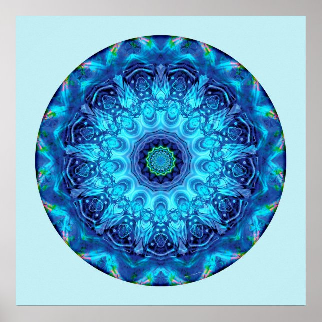 Herz der Kapitulation Mandala 5 Poster (Vorne)