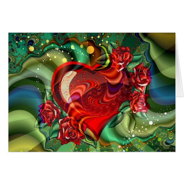 Herz der Liebe (Vorderseite (Horizontal))