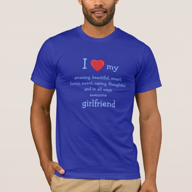 Herz der Liebe I meine fantastische fantastische T-Shirt (Vorderseite)