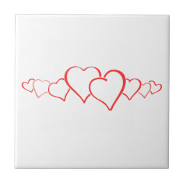 Herz der Liebe Keramik Tile Fliese