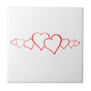 Herz der Liebe Keramik Tile Fliese