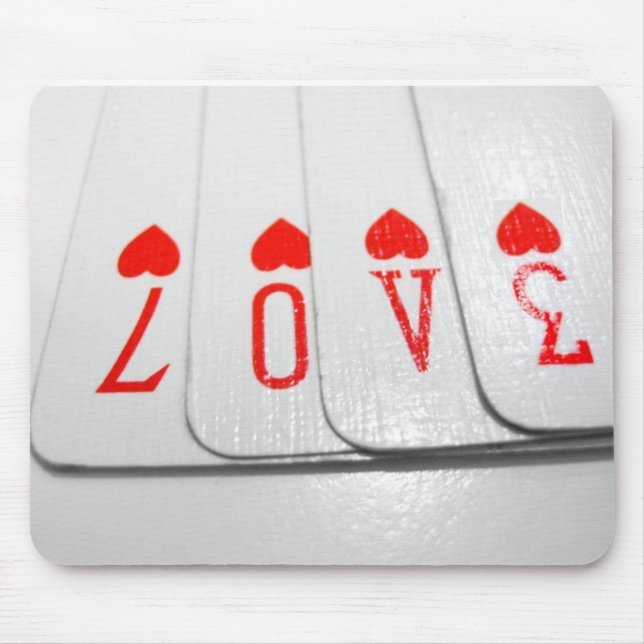 Herz der Liebe Mousepad (Vorne)