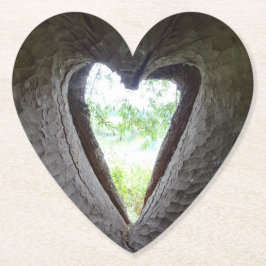 Herz der LIEBE Tree Untersetzer