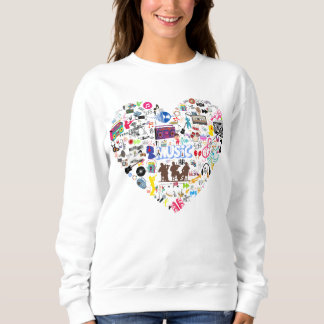 Herz der Musik Sweatshirt