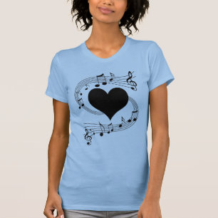 Herz der Musikszene T-Shirt