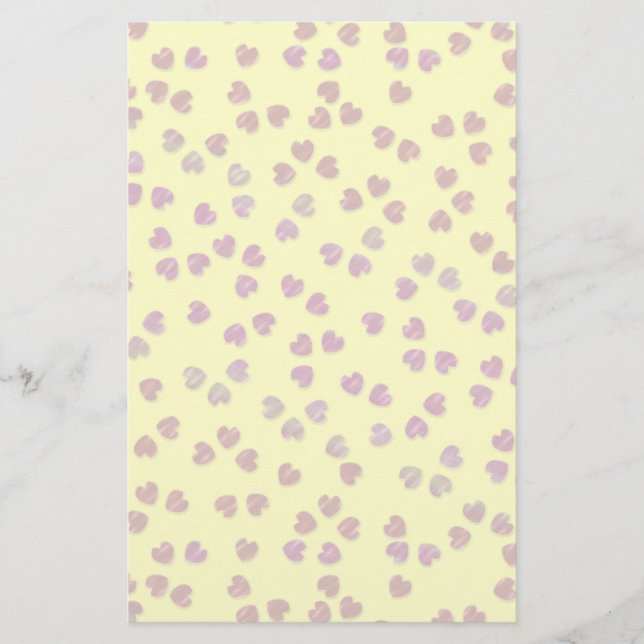 Herz der Sakura Briefpapier (Vorderseite)