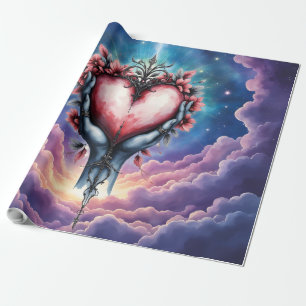 Herz der stillen Magie Geschenkpapier