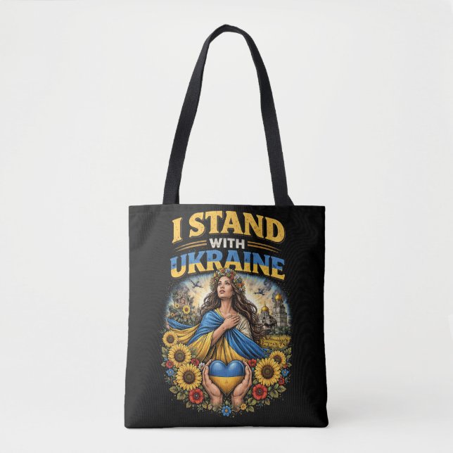 Herz der Ukraine Tasche (Vorderseite)