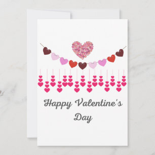 Herz der Valentinstag-Karte Feiertagskarte