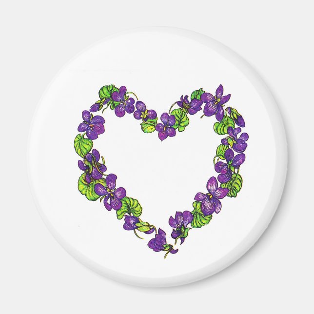 Herz der Violetten Magnet (Vorne)