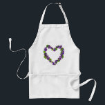 Herz der Violetten Schürze<br><div class="desc">Herz der Violetten ist ein pastellfarbenes Werk von Kerry Gavin.</div>