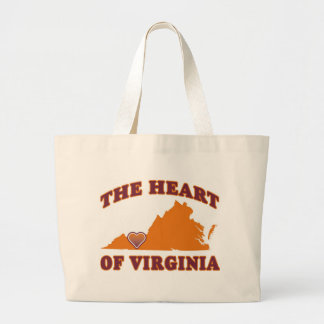 Herz der Virginia-Taschen-Tasche Jumbo Stoffbeutel