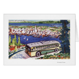 Herz des immergrünen Spielplatzes