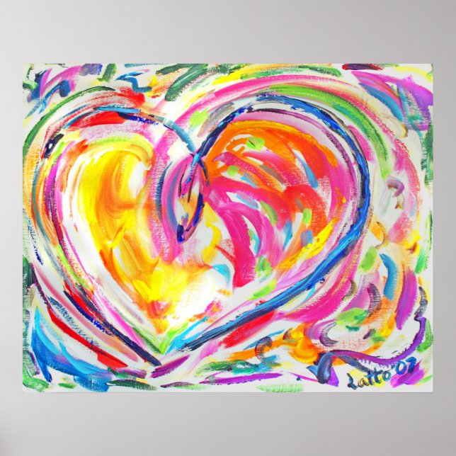 Herz des Joy Poster (Vorne)