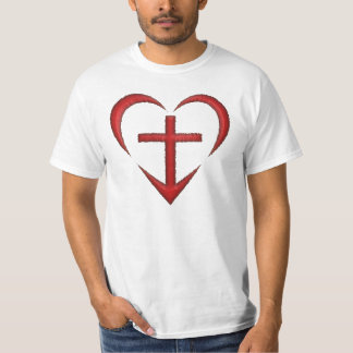 Herz des Kreuzes - Rot - F&B T-Shirt