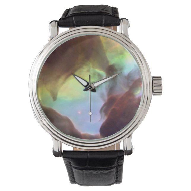 Herz des Lagunennebels Armbanduhr (Vorderseite)
