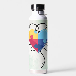 Herz des Spektrums Trinkflasche