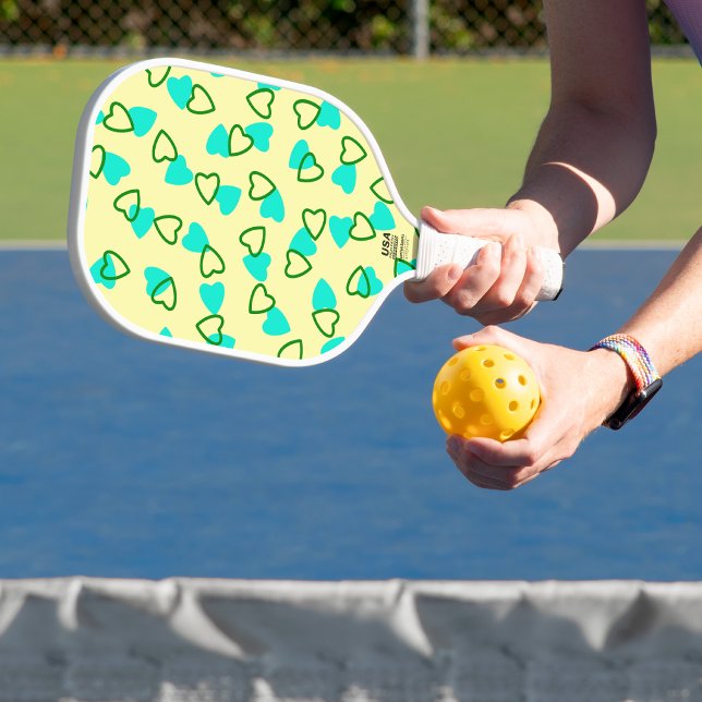 Herz Design Pickle Ball Paddle (Von Creator hochgeladen)