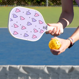 Herz Design Pickle Ball Schläger