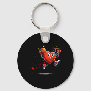 Herz-Dunking Valentinstag Basketball Kinder Schlüsselanhänger