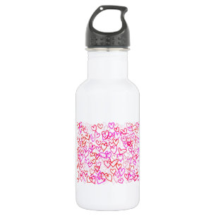 Herz Edelstahlflasche