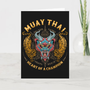 Herz eines Champions - Kickboxen und Muay Thai Däm Karte