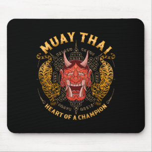 Herz eines Champions - Kickboxen und Muay Thai Oni Mousepad