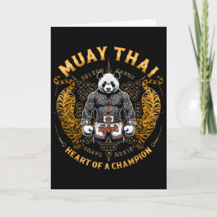 Herz eines Champions - Kickboxen und Muay Thai Pan Karte