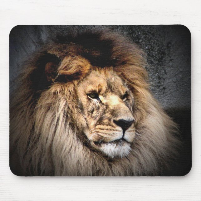 Herz eines Löwes Mousepad (Vorne)