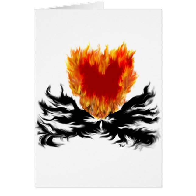 Herz en flammes (Devant)