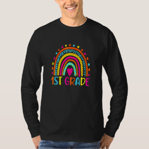 Herz Erste Klasse Team Lehrer Schüler Zurück zur S T-Shirt
