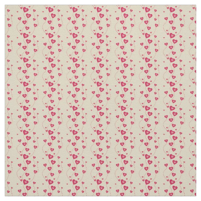 Herz Fabric Stoff (Muster)