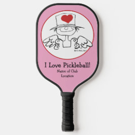 Herz Fairy © Customized Pickleball Schläger