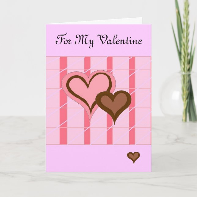 Herz Feiertagskarte (Vorderseite)