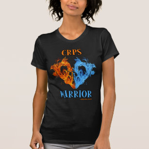 Herz/Flammen...CRPS T-Shirt