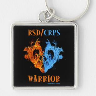Herz/Flammen...RSD/CRPS Schlüsselanhänger