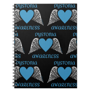 Herz/Flügel...Dystonie Notizblock
