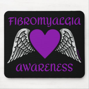 Herz/Flügel...Fibro-Maus-Pad Mousepad