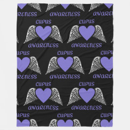 Herz/Flügel...Lupus Fleece Blanket