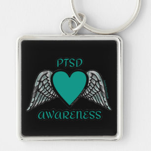 Herz/Flügel...PTSD Schlüsselanhänger